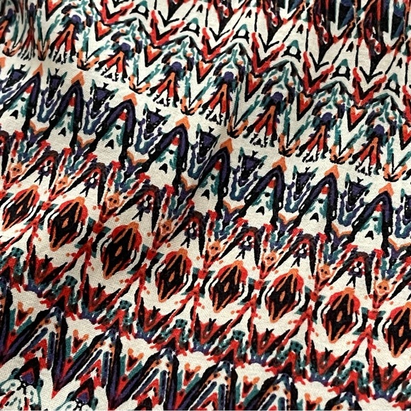 Anne Carson Wide Leg Pants Geometric Print Size Large - Picture 6 of 13